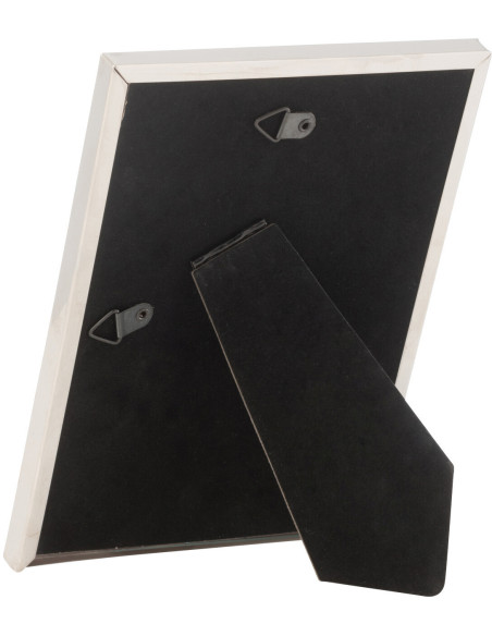 Cadre photo moderne chic en Métal Argenté pour photo 13x18 cm Tracy - 2