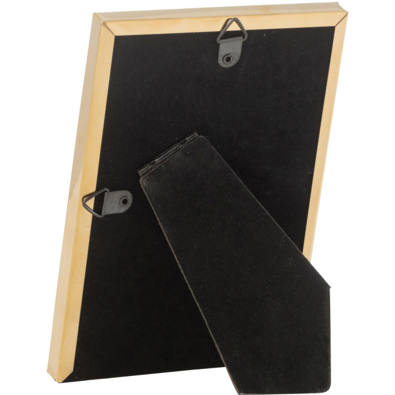 Cadre photo moderne chic en Métal Doré Brillant pour photo 10x15 cm Tracy - 2
