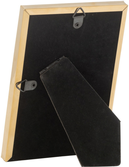 Cadre photo moderne chic en Métal Doré Brillant pour photo 10x15 cm Tracy - 2