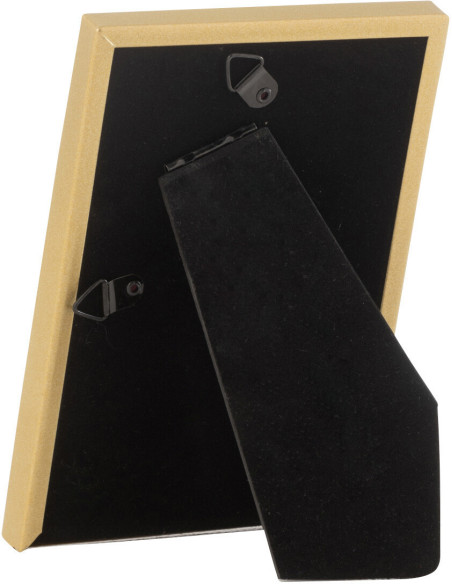 Cadre photo moderne chic en Métal Doré Mat pour photo 10x15 cm Tracy - 3