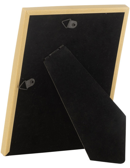 Cadre photo moderne chic en Métal Doré Mat pour photo 13x18 cm Tracy - 2