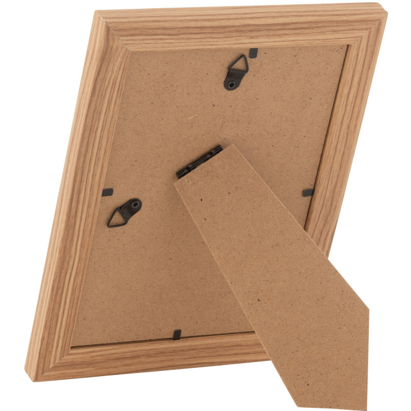 Cadre photo original en Bois Naturel pour photo 13x18 cm Bob - 3