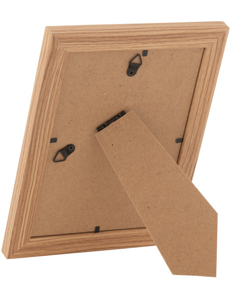 Cadre photo original en Bois Naturel pour photo 13x18 cm Bob - 3