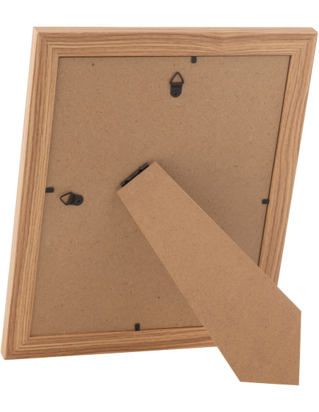 Cadre photo original en Bois Naturel pour photo 20x25 cm Bob - 2