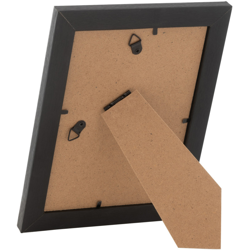Cadre photo original en Bois Noir pour photo 13x18 cm Bob - 2
