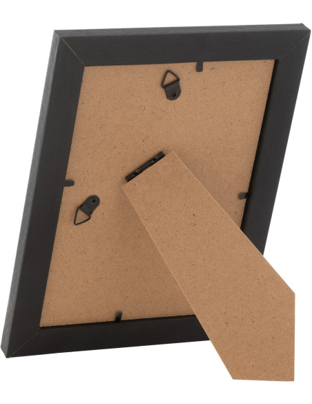 Cadre photo original en Bois Noir pour photo 13x18 cm Bob - 2