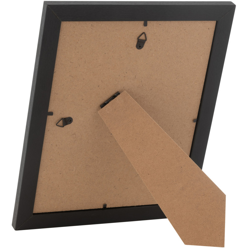 Cadre photo original en Bois Noir pour photo 20x25 cm Bob - 2