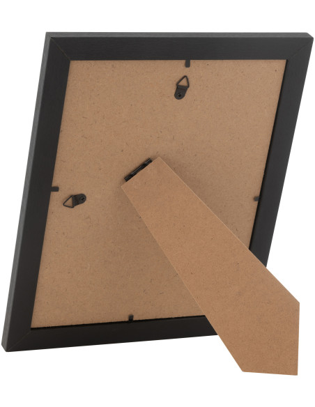 Cadre photo original en Bois Noir pour photo 20x25 cm Bob - 2