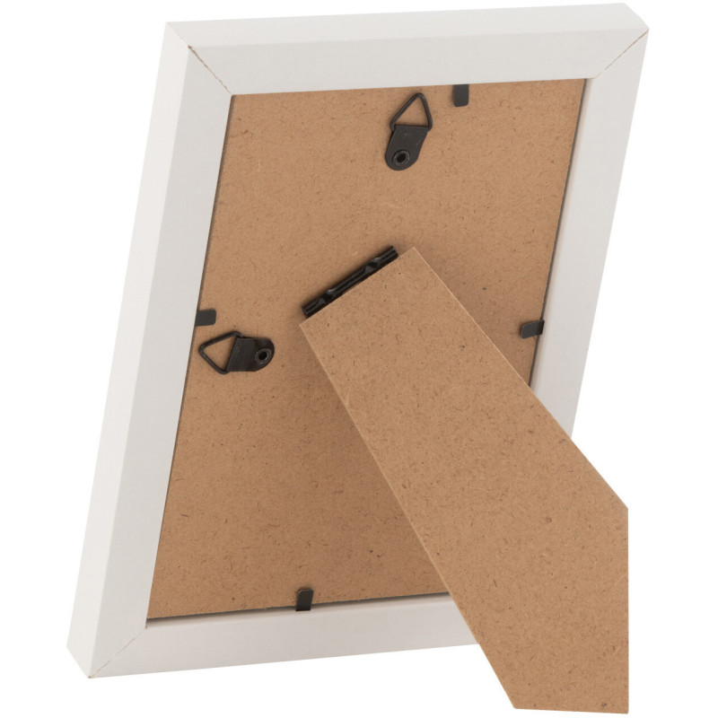 Cadre photo original en Bois Naturel Blanc pour photo 10x15 cm Chloé - 3