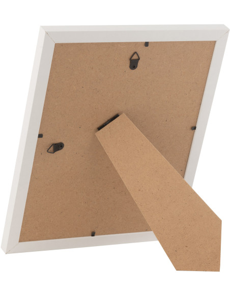 Cadre photo original en Bois Naturel Blanc pour photo 20x25 cm Chloé - 2