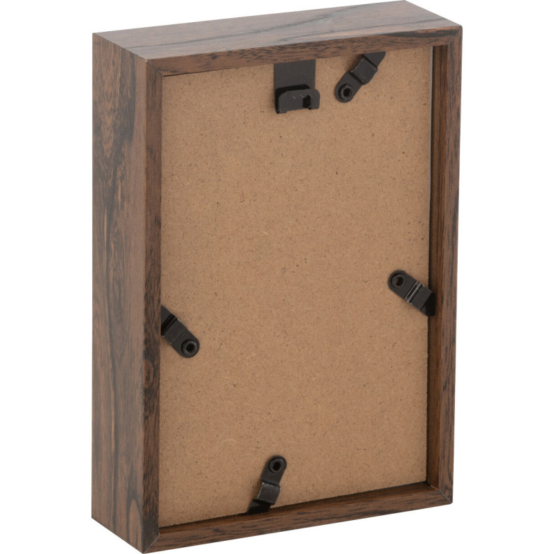 Cadre photo original en Bois Marron foncé pour photo 10x15 cm Moira - 2