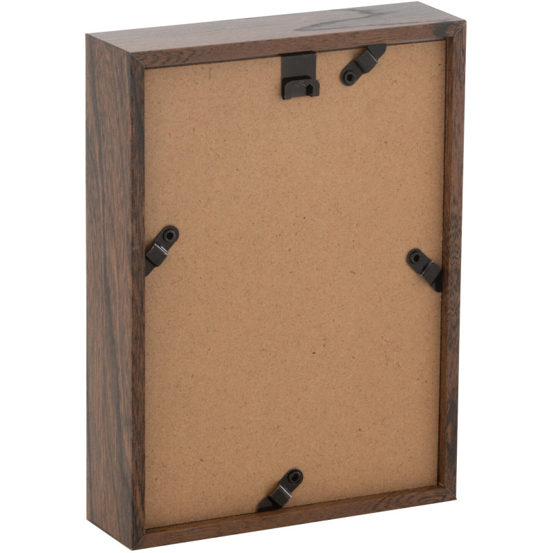 Cadre photo original en Bois Marron foncé pour photo 13x18 cm Moira - 2
