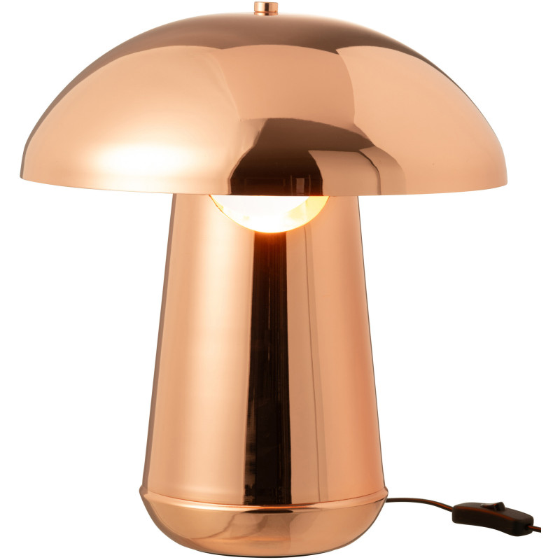 Lampe à poser originale Champignon Hauteur 43 cm en Métal Cuivré Boril - 1
