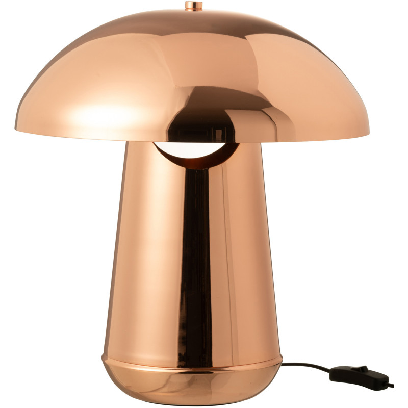 Lampe à poser originale Champignon Hauteur 43 cm en Métal Cuivré Boril - 3
