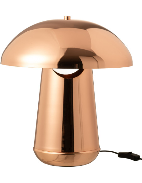 Lampe à poser originale Champignon Hauteur 43 cm en Métal Cuivré Boril - 3