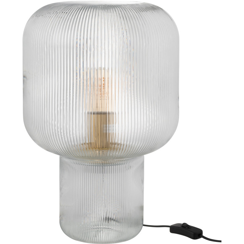 Lampe à poser originale Hauteur 42 cm en Verre Semi-transparent Tolan - 2