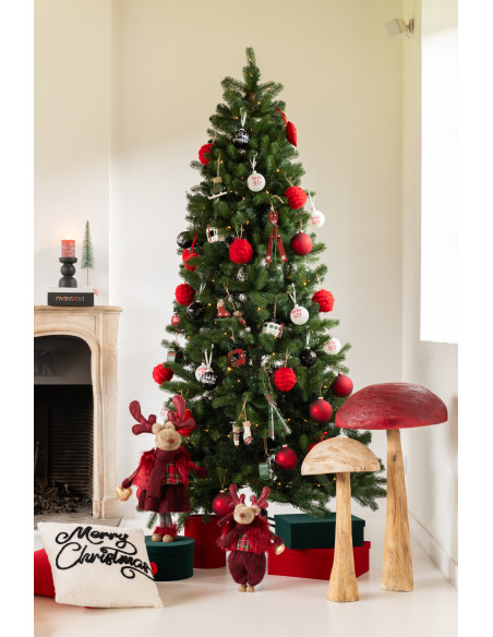 Boîte de rangement Rectangulaire en Velours Vert Papier Boxxy (Lot de 3) - 2