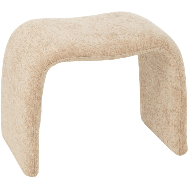 Banquette originale 1 place en Tissu Beige Nshape - 1