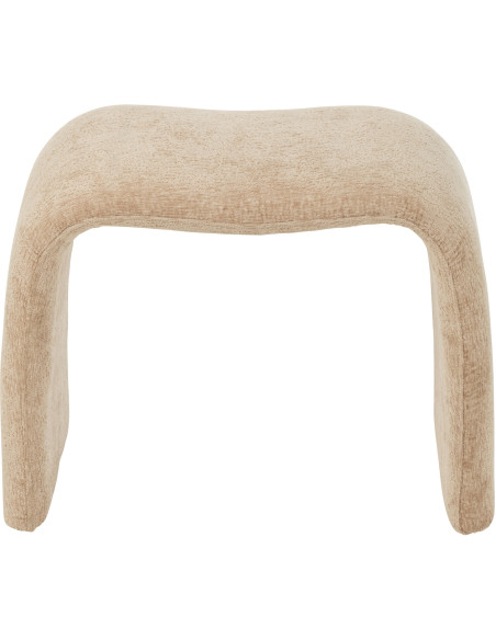 Banquette originale 1 place en Tissu Beige Nshape - 3