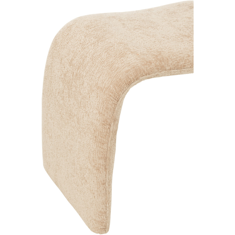 Banquette originale 1 place en Tissu Beige Nshape - 5