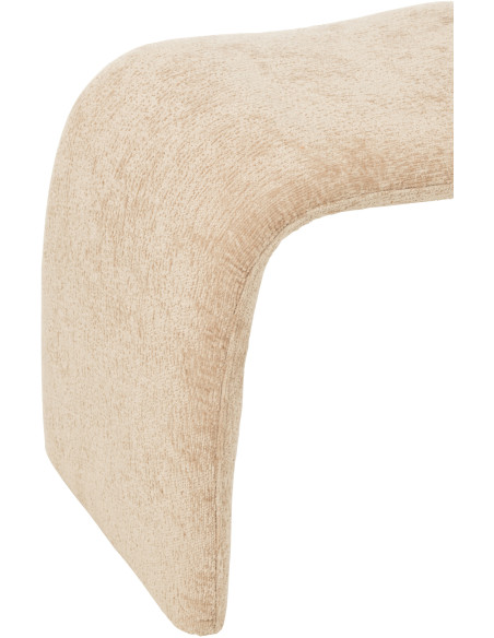 Banquette originale 1 place en Tissu Beige Nshape - 5