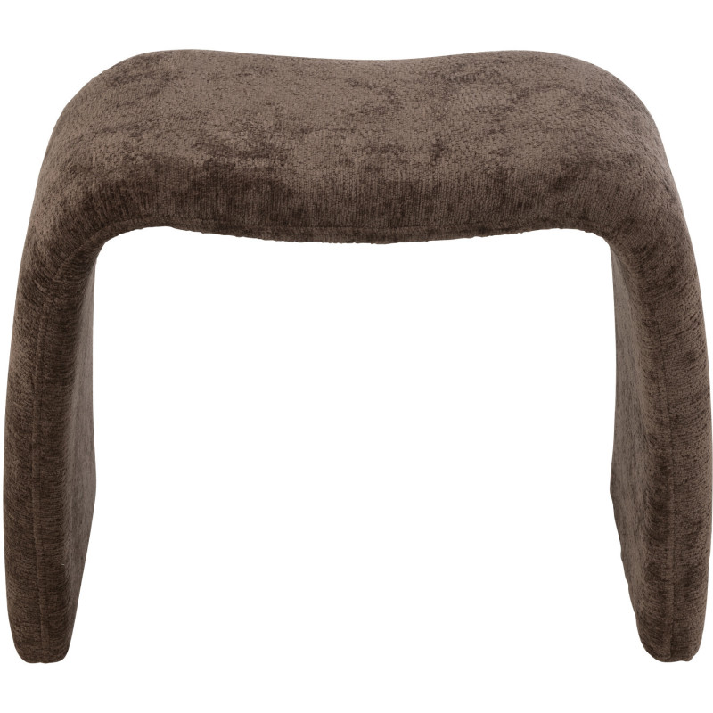 Banquette originale 1 place en Tissu Marron foncé Nshape - 2