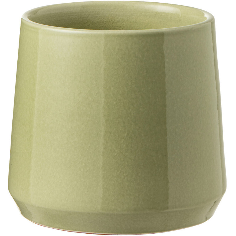 Cache-pot en Céramique Vert Chista Diamètre 17 cm - 1