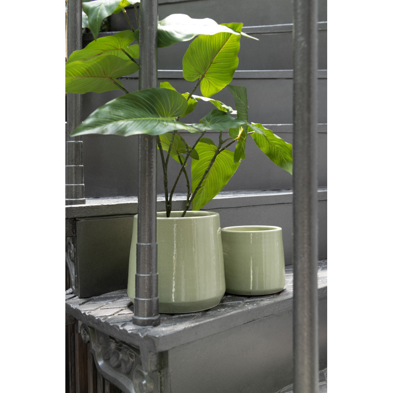 Cache-pot en Céramique Vert Chista Diamètre 17 cm - 3