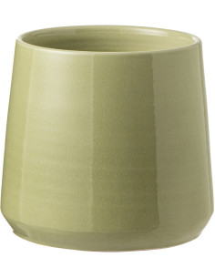 Cache-pot en Céramique Vert Chista Diamètre 23 cm - 1