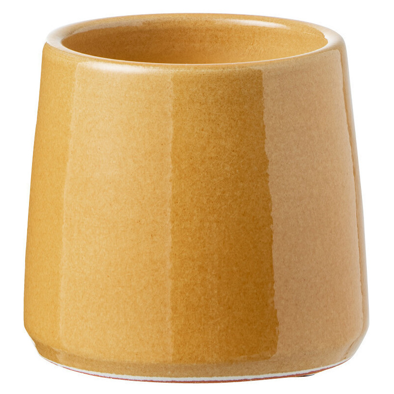 Cache-pot en Céramique Ocre Chista Diamètre 13 cm - 1