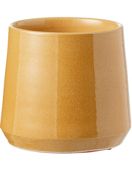 Cache-pot en Céramique Ocre Chista Diamètre 17 cm - 1