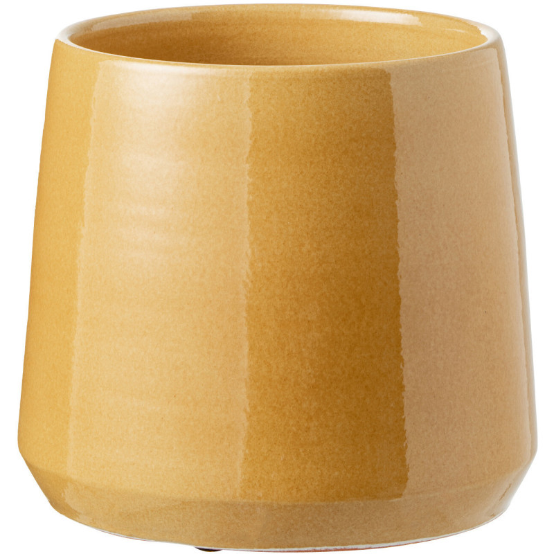 Cache-pot en Céramique Ocre Chista Diamètre 23 cm - 1