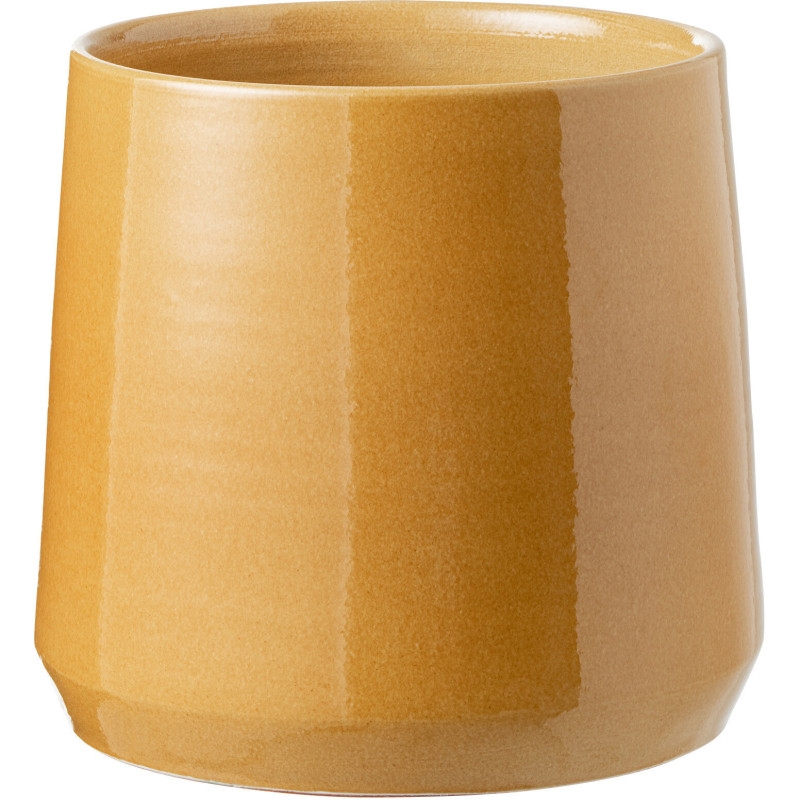 Cache-pot en Céramique Ocre Chista Diamètre 26 cm - 1