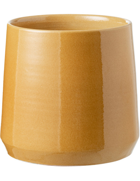 Cache-pot en Céramique Ocre Chista Diamètre 26 cm - 1