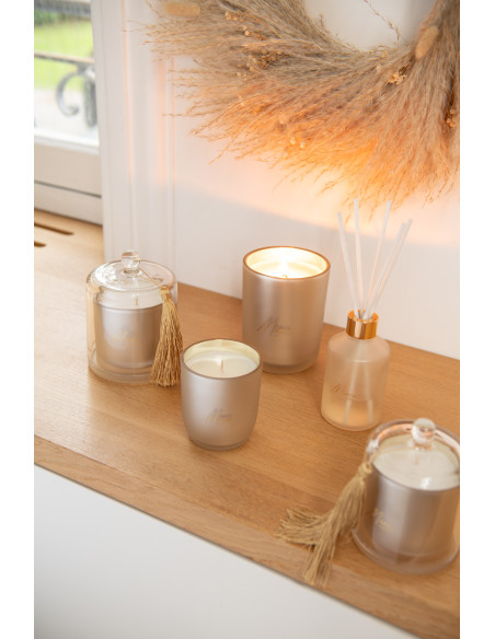 Bougie parfumée sous cloche Merci Senteur Florale Fleur de Sureau 30H Essencia - 2