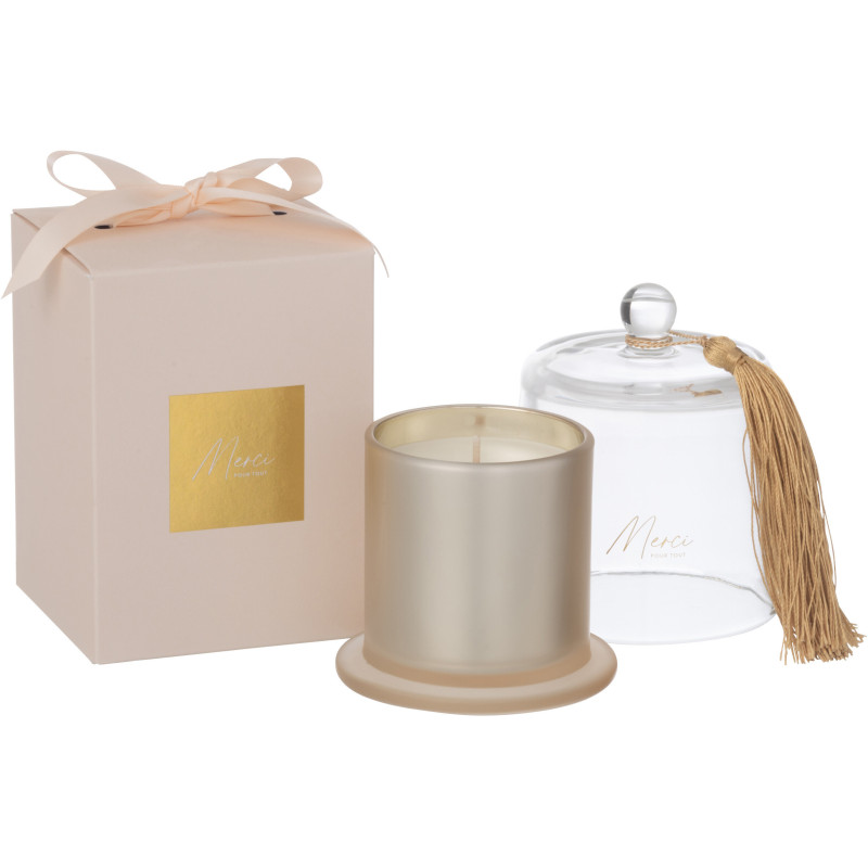 Bougie parfumée sous cloche Merci Senteur Florale Fleur de Sureau 30H Essencia - 3