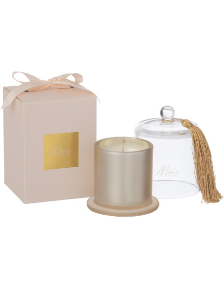 Bougie parfumée sous cloche Merci Senteur Florale Fleur de Sureau 30H Essencia - 3