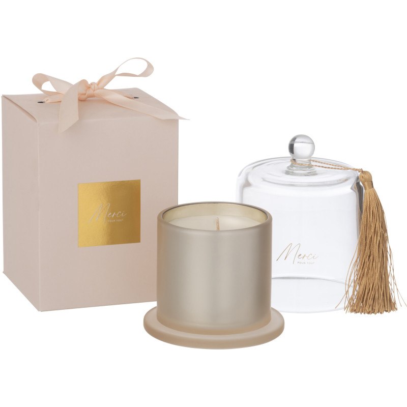 Bougie parfumée sous cloche Merci Senteur Florale Fleur de Sureau 45H Essencia - 3