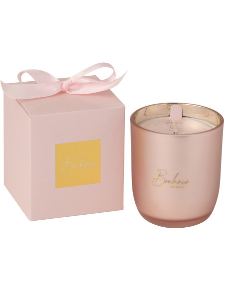 Bougie parfumée Bonheur Senteur Florale Thé Ambré Saphir 35H Essencia J-Line - 1