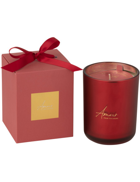 Bougie parfumée Amour Senteur Florale Mimosa & Rose 65H Essencia - 1