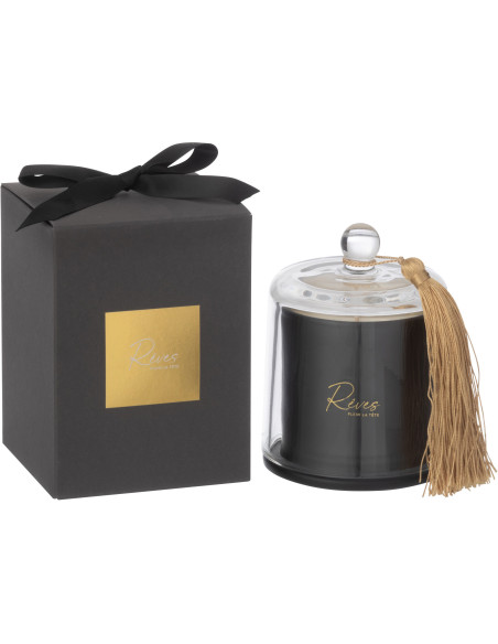 Bougie parfumée sous cloche Rêves Senteur Fraîche Rainbow Reef 30H Essencia - 1