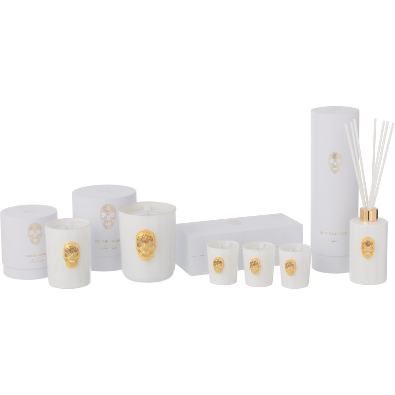 Diffuseur de parfum Crâne Senteur Florale Fleur blanche & Tonka 200 ml Nuit - 3