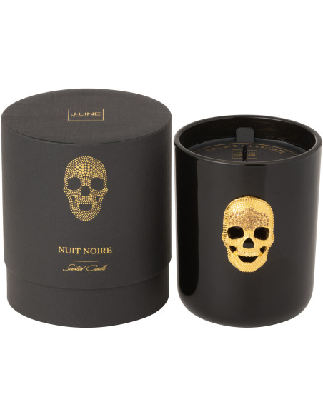 Bougie parfumée Crâne Senteur Orientale Palais Mystérieux 65H Nuit - 1