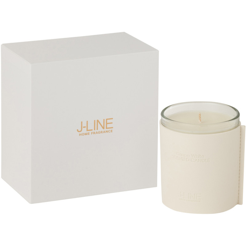 Bougie parfumée Senteur Florale Raisin Blanc 40 heures Leather - 3