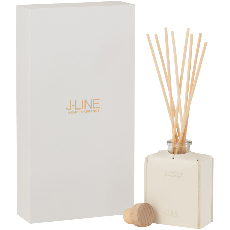 Diffuseur de parfum Senteur Florale Raisin Blanc 100 ml Leather - 1