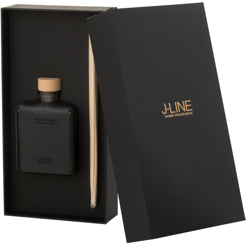 Diffuseur de parfum Senteur Boisée Diamant Noir 100 ml Leather - 2
