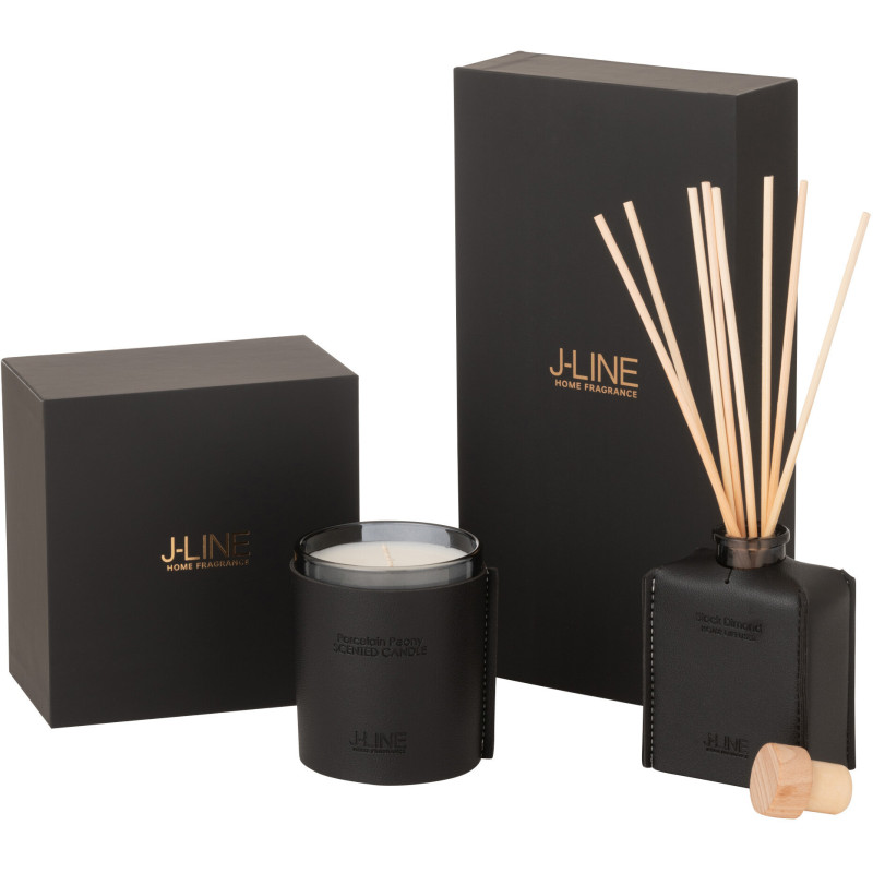 Diffuseur de parfum Senteur Boisée Diamant Noir 100 ml Leather - 3