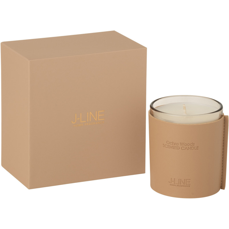 Bougie parfumée Senteur Boisée Ochre Wood 40 heures Leather - 2