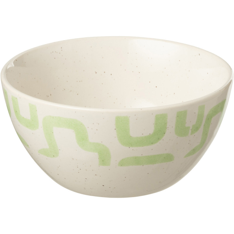 Bol de petit déjeuner Pistachio en Porcelaine Vert - 1