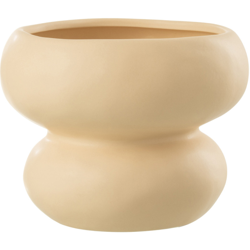 Cache-pot sur pied en Porcelaine Pêche Kabin Diamètre 19 cm - 1